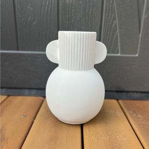 SALE!! White Clay Pottery Vase